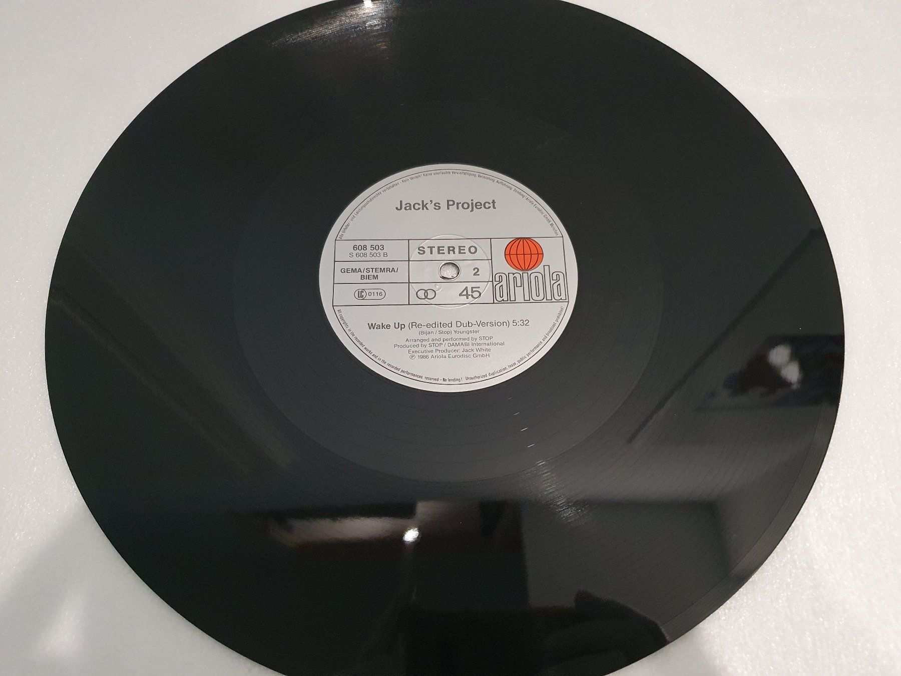 Schallplatten: Jack's Project Performed By Stop – Wake Up – Gebraucht aus Uster von Vinyl-Leidenschaft 4