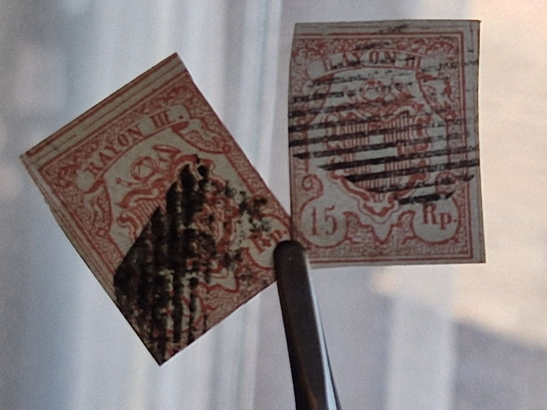 Tous les timbres: Rayon 17II, 2 Stück, ab 1.- – D'occasion à Burgdorf par Glossy01 7