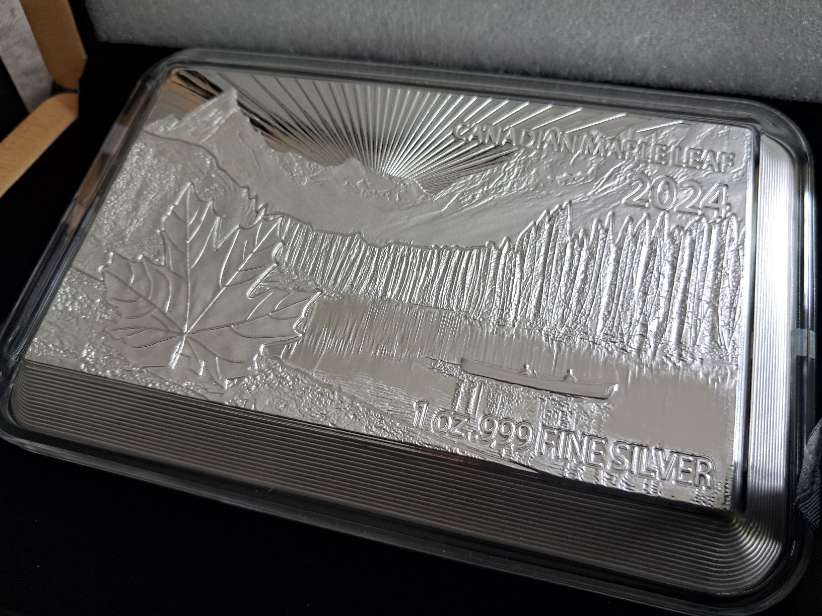 Metalli preziosi: 1 OZ Silber Canadian Maple Leaf 2024 – Nuovo e nell'imballaggio originale da Weinfelden venduto da shopping-island 1