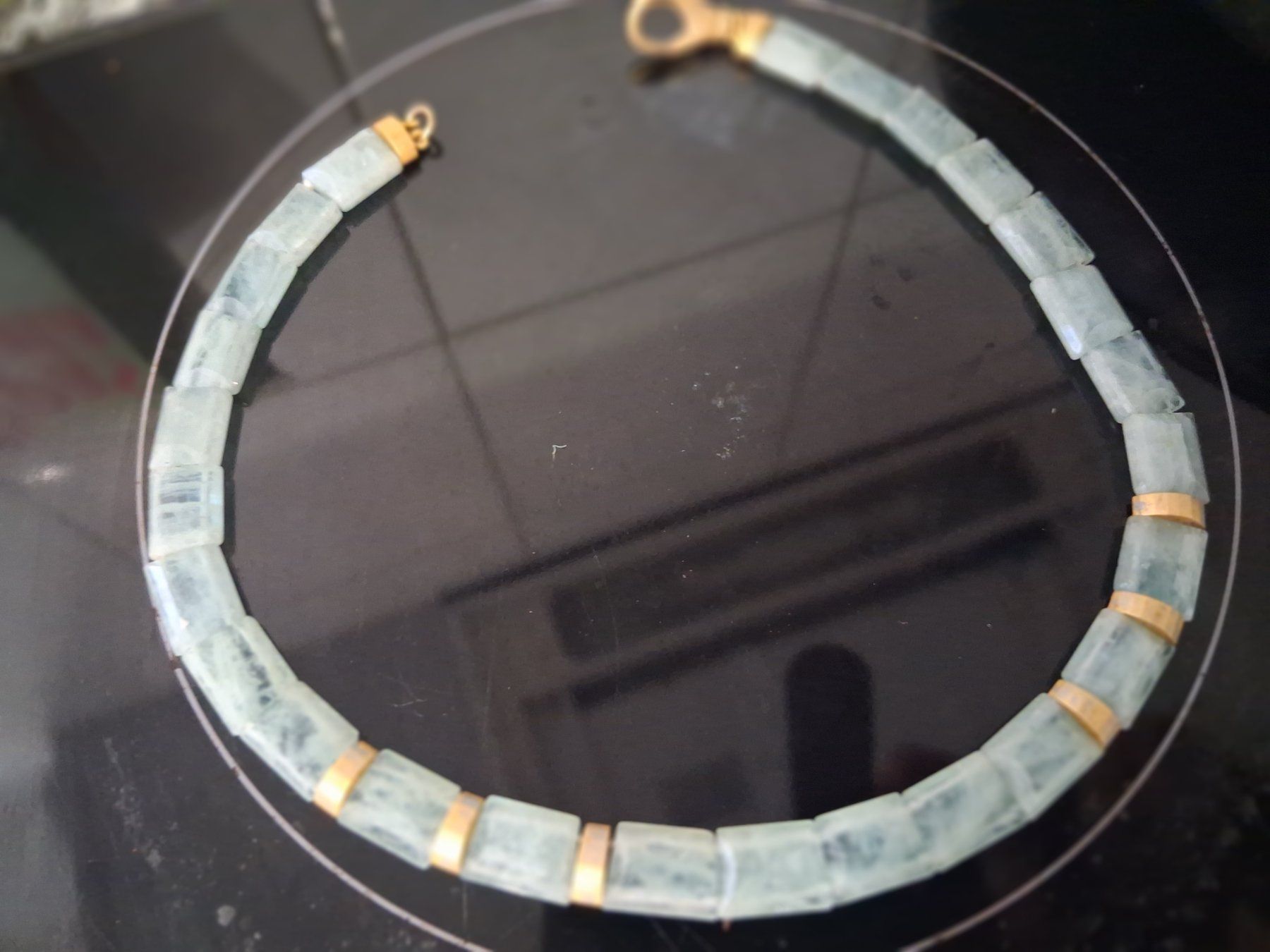 Catenine: Top Aquamarin Kette – Usato da Biel/Bienne venduto da gabiname 1