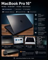 Apple MacBook Pro 16” M4 Max | 48 GB RAM | 1 TB SSD | Nano