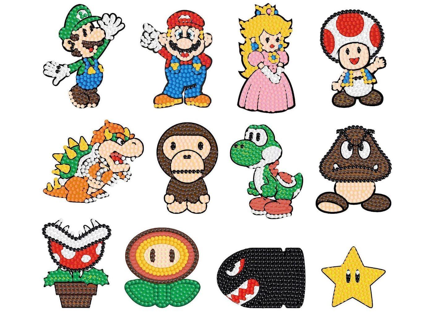 Kit bricolage: Super Mario Diamond Painting Malen Basteln – Nuovo e nell'imballaggio originale da Rorschacherberg venduto da mir_hgk2