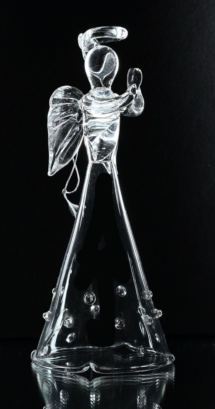 Figurines: Zwei Glasengel – D'occasion à Dürnten par pema28 2