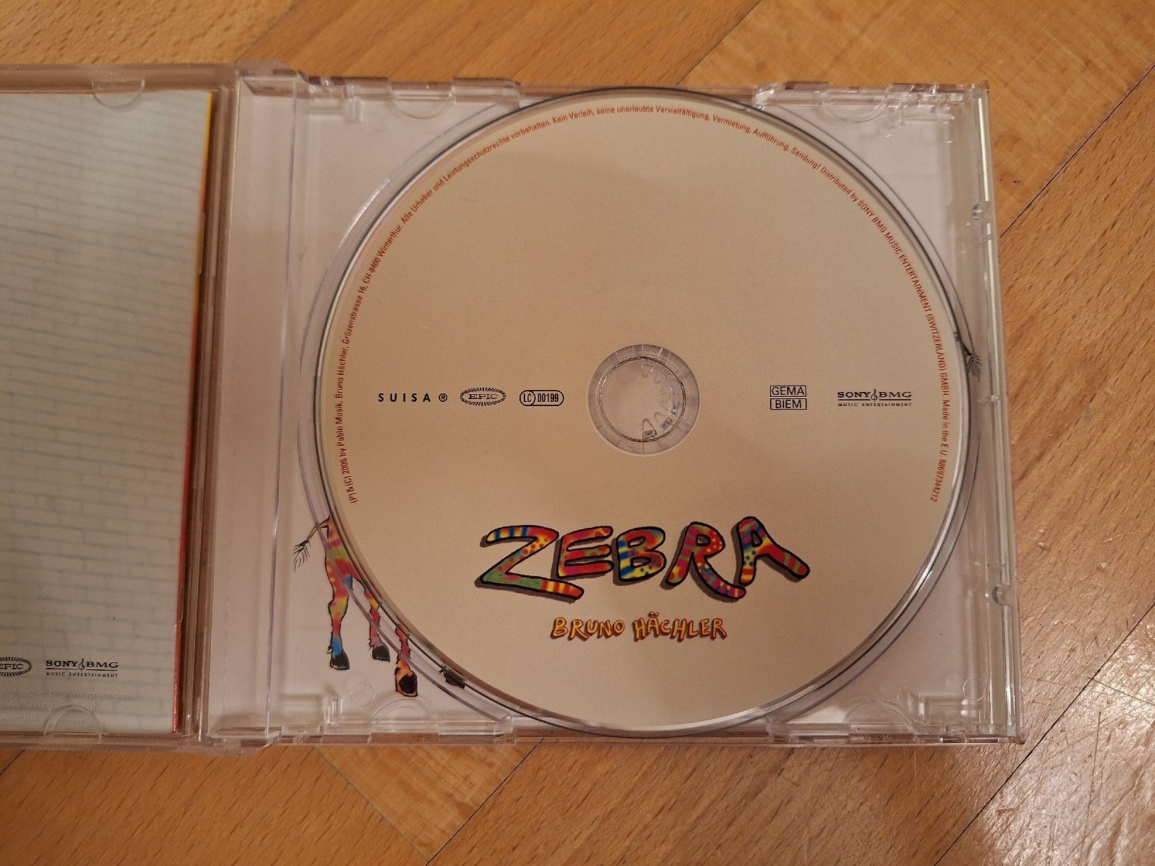 CD: Bruno Hächler - Zebra - tolle Kinderlieder – Usato da Oberrieden venduto da man_9tm2 2