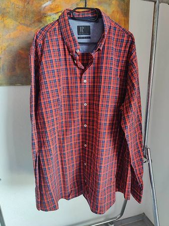 Chemise Homme orange et bleue JP 1880 3XL