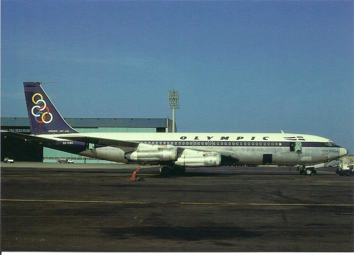 Cartes postales: Olympic Airways B707-321 – Neuf avec emballage d'origine à Thun par Abigboss