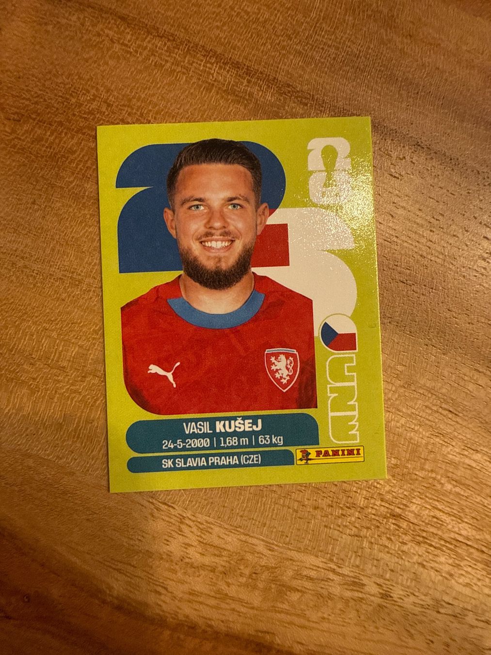 Panini Sammelbilder & Trading cards: WM 2026 Panini Sticker Vasil Kusej CZE 16 – Gebraucht aus Winterthur von ylaura