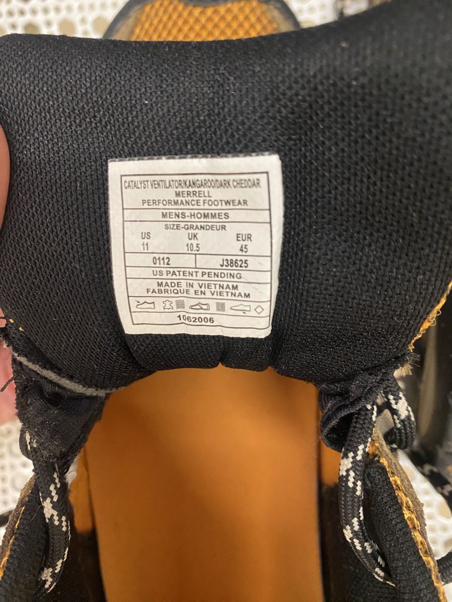 Merrell Scarpe da uomo: Wanderschuhe/Trekkingschuhe Merrell Grösse 45 gebraucht – Usato da Illnau venduto da LePiedNu 6