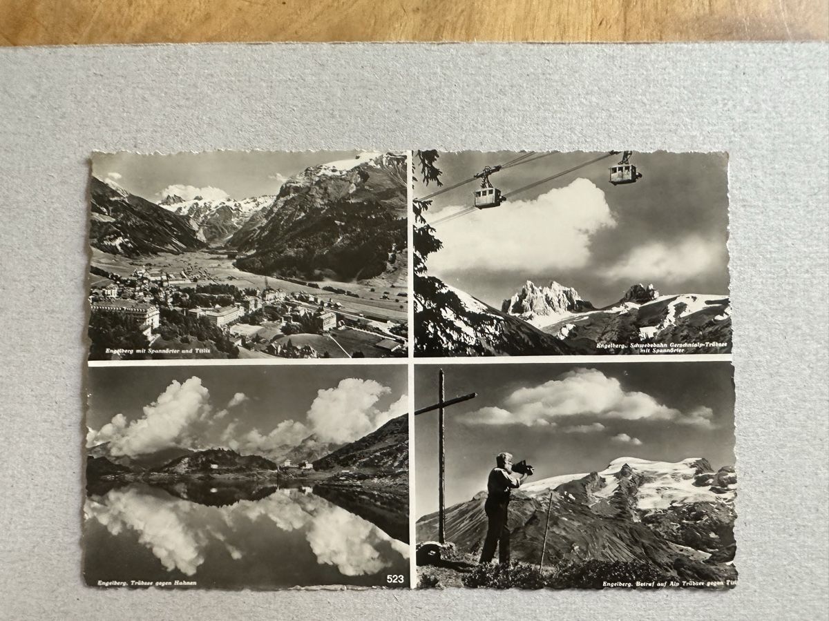 Cartoline postali: AK antik, Hotel Trübsee ob Engelberg – Usato da Frauenfeld venduto da aluma14