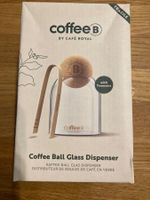 Coffee B Kapsel Glas Dispenser mit Pinzette - Neu!