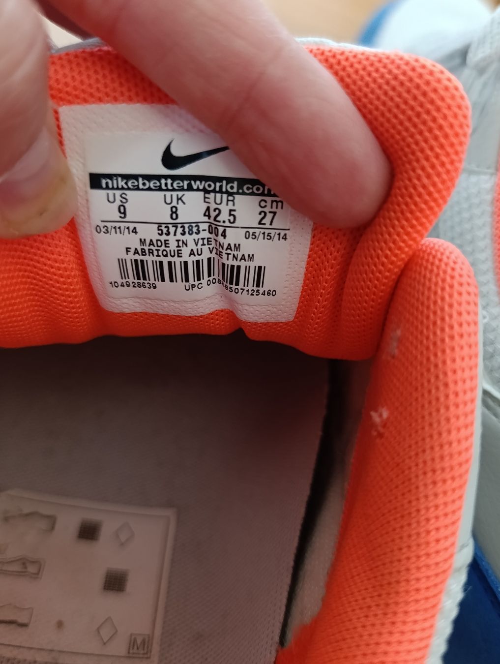 Nike Scarpe da uomo: Nike Air Max 1 Gr.42,5 – Usato da Baar venduto da L.isa28 5