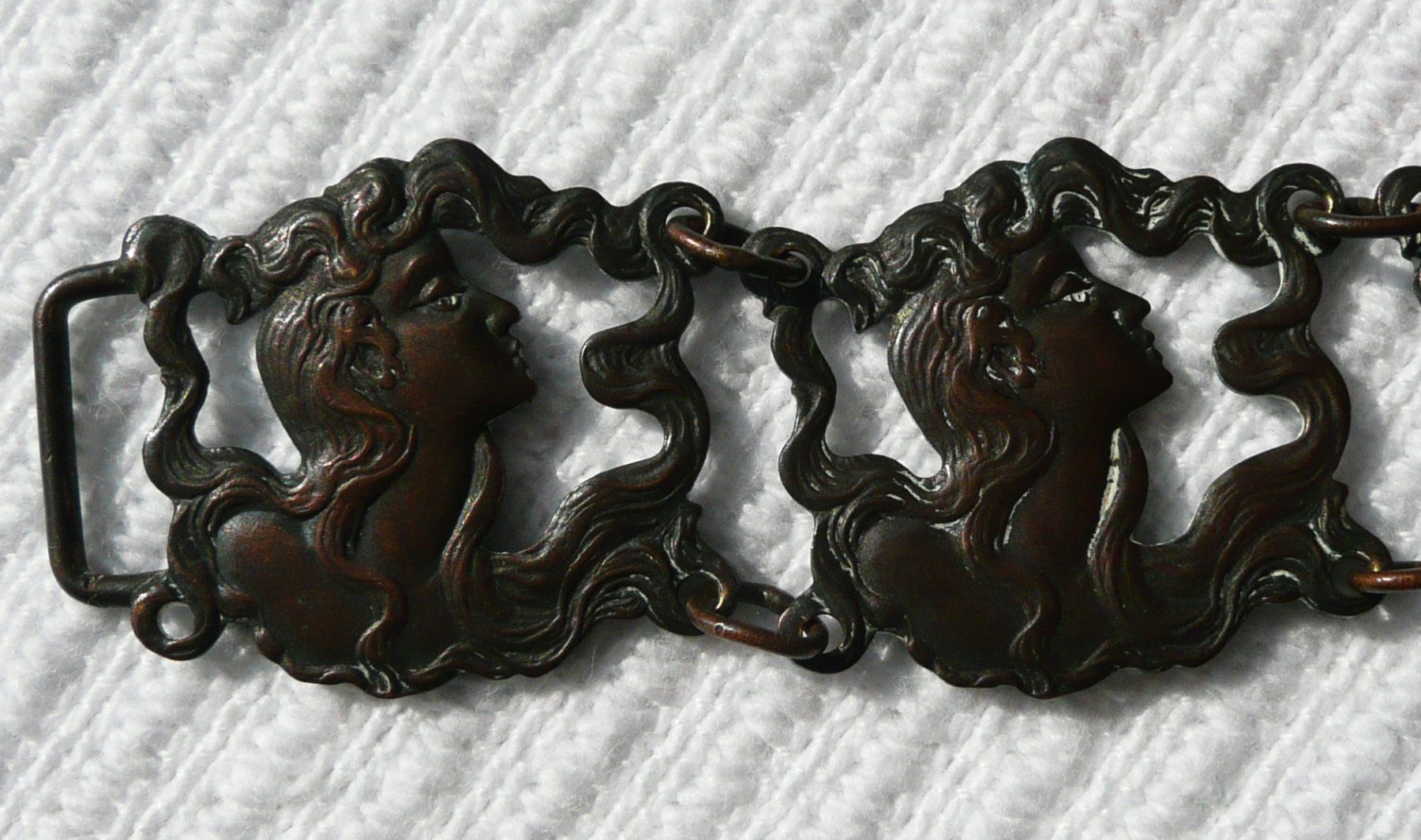 Gürtel: Damen Gurt Metall Jugendstil – Gebraucht aus Trasadingen von Traadinger 2