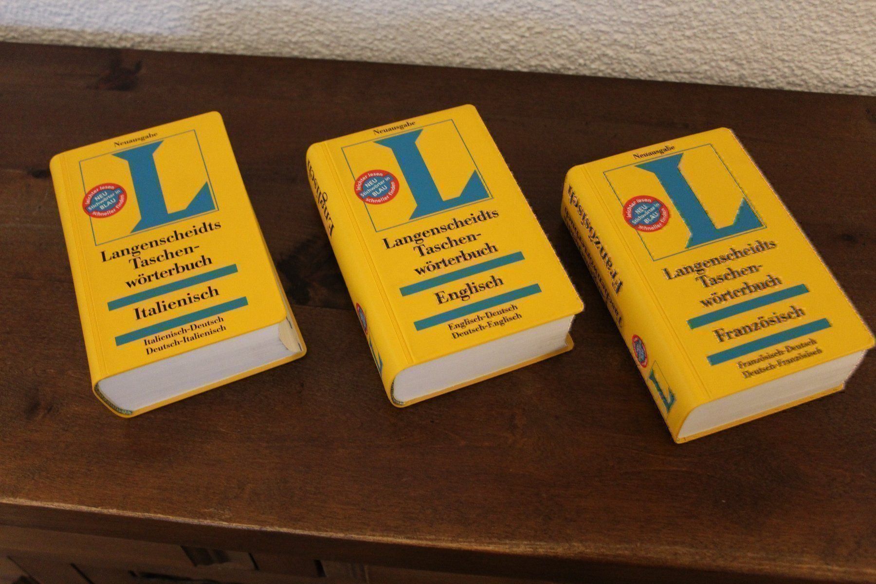 Bücher: Taschenwörterbücher  3 Stück – Neu (gemäss Beschreibung) aus Bassersdorf von pewi45