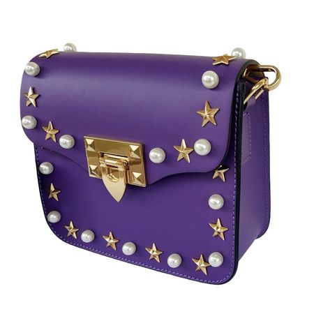 SANDRO FERRONE Mini Umhängetasche LILA NEU / Mini borsa trac