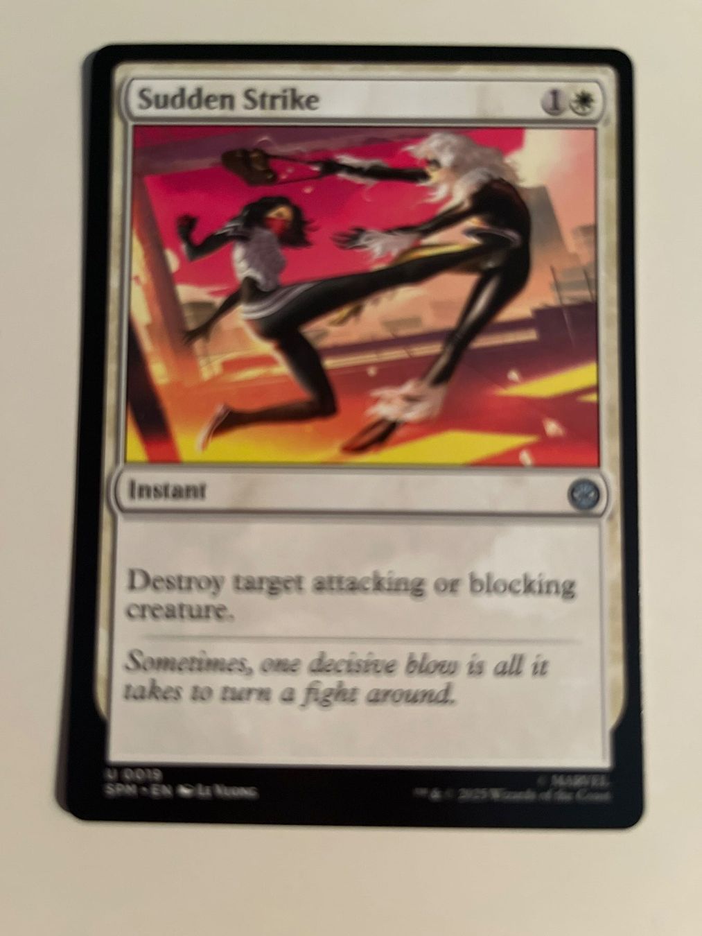 Magic The Gathering Carte collezionabili: 1 x Sudden Strike - Magic: The Gathering - MtG – Usato da Kriens venduto da Shadi1980