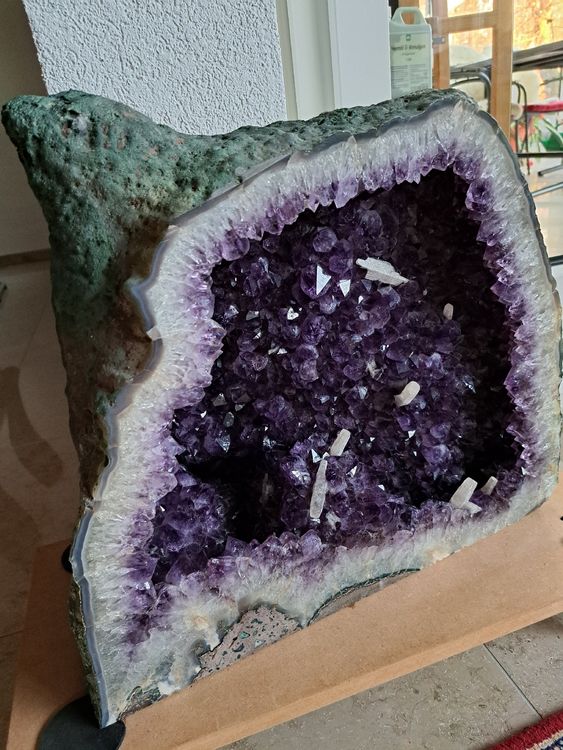 wunderschöne grosse Amethyst Druse, 36,2 kg schwer 2