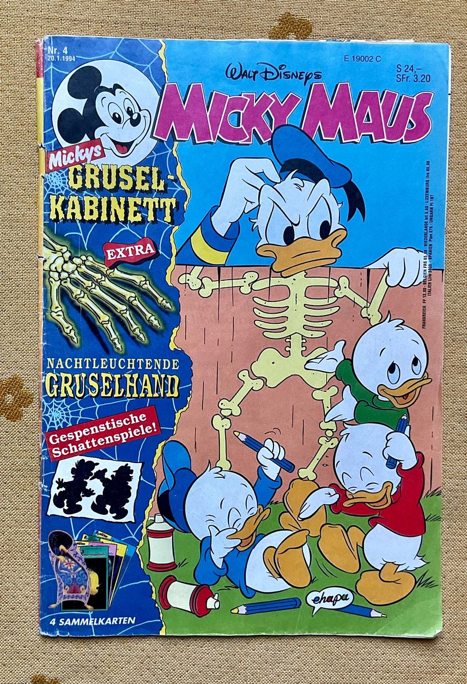 BD: Micky Maus Heft Nr 4 von 1994 – D'occasion à Endingen par nathan05