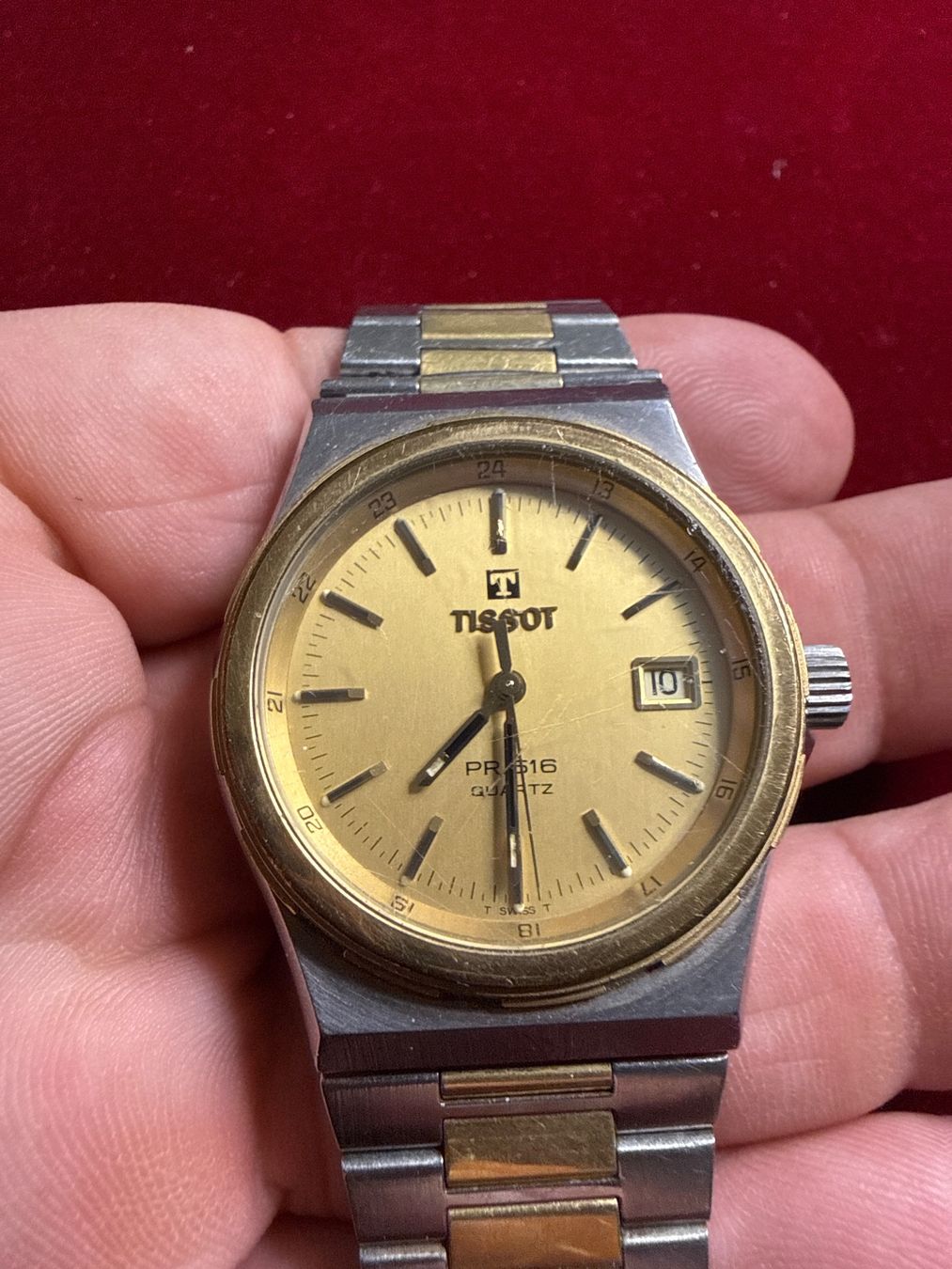 Tissot Orologi: Tissot PR516 Quarz 36.5 mm – Usato da Pfeffingen venduto da Allhandelklgwatches