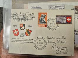 Brief 1940 50 Jahre Philatelisten nur 2.--