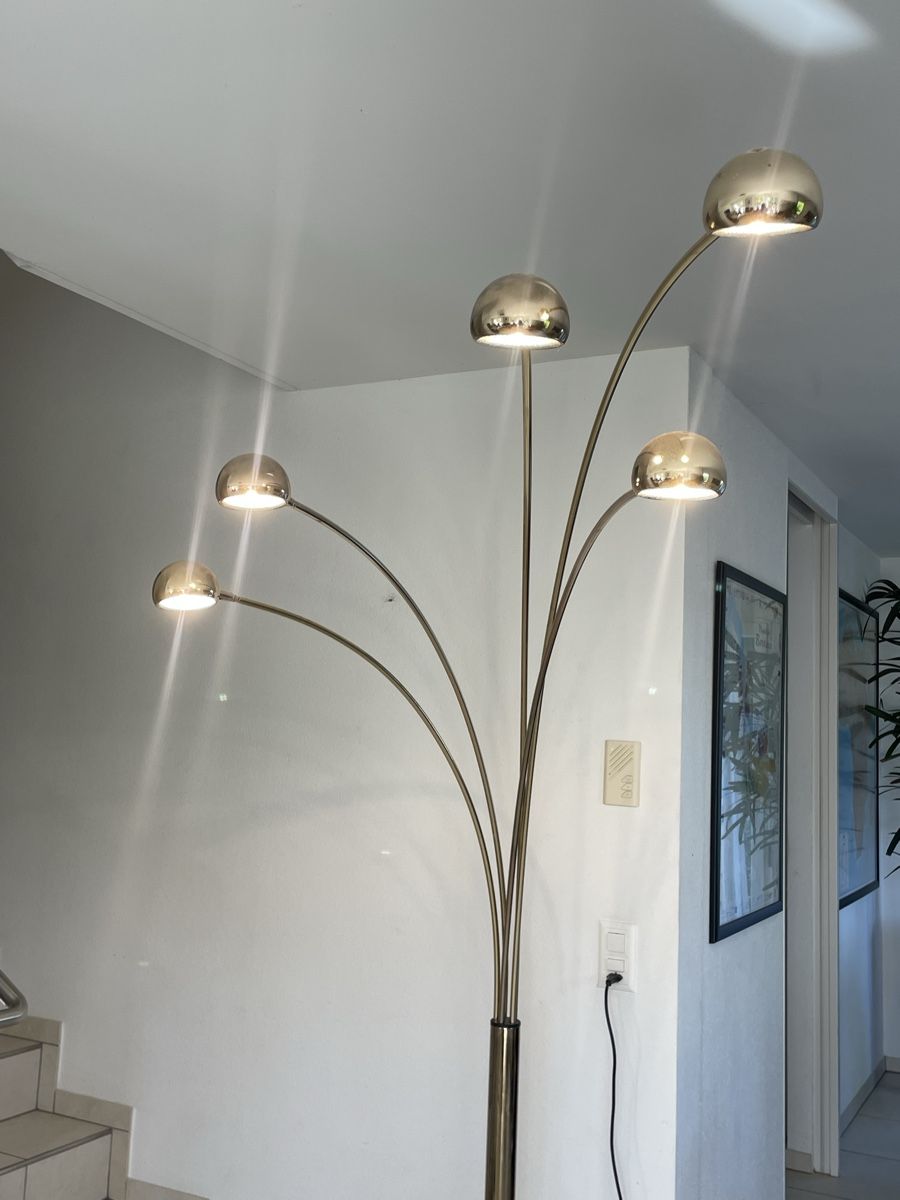 Guzzini Lampen: Arc Stehlampe von Harvey Guzzini – Gebraucht aus Richterswil von Prangins9 3