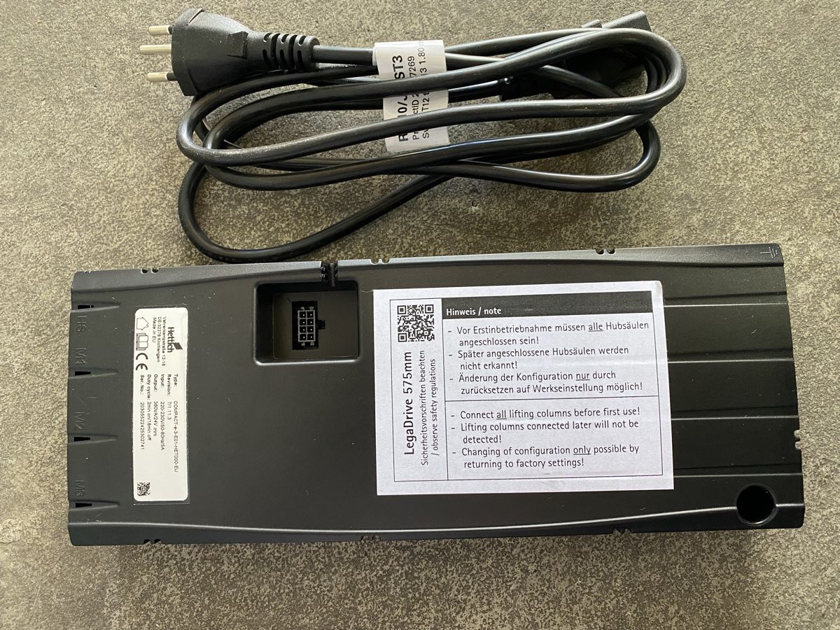 Tische: Hettich LegaDrive Steuerung Compact-e-3 neuwertig – Neu (gemäss Beschreibung) aus Winterthur von klassikaudio