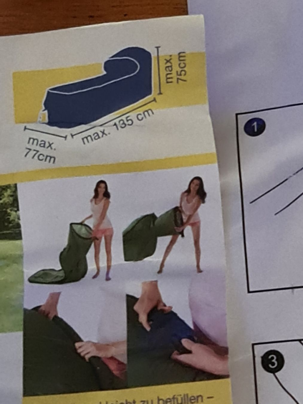 Liegen & Liegestühle: AIRLOUNGE – Neu und originalverpackt aus Thun von erh_fs86 2