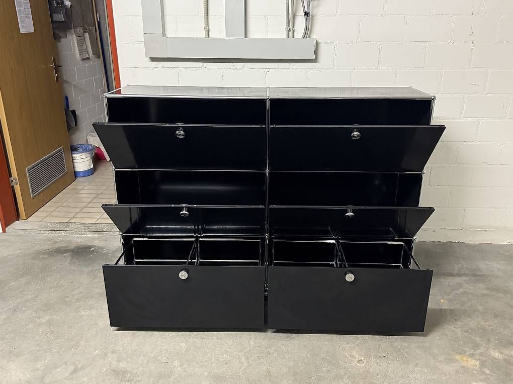 USM Commodes: USM Haller Sideboard Schwarz 2x3 – D'occasion à Dietikon par Kumar_Occasionen 6