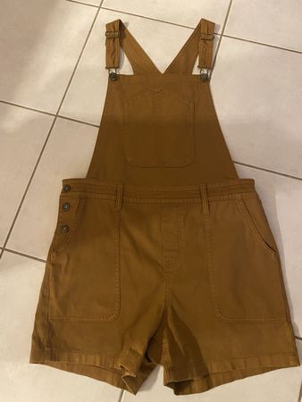 Combi-short salopette 