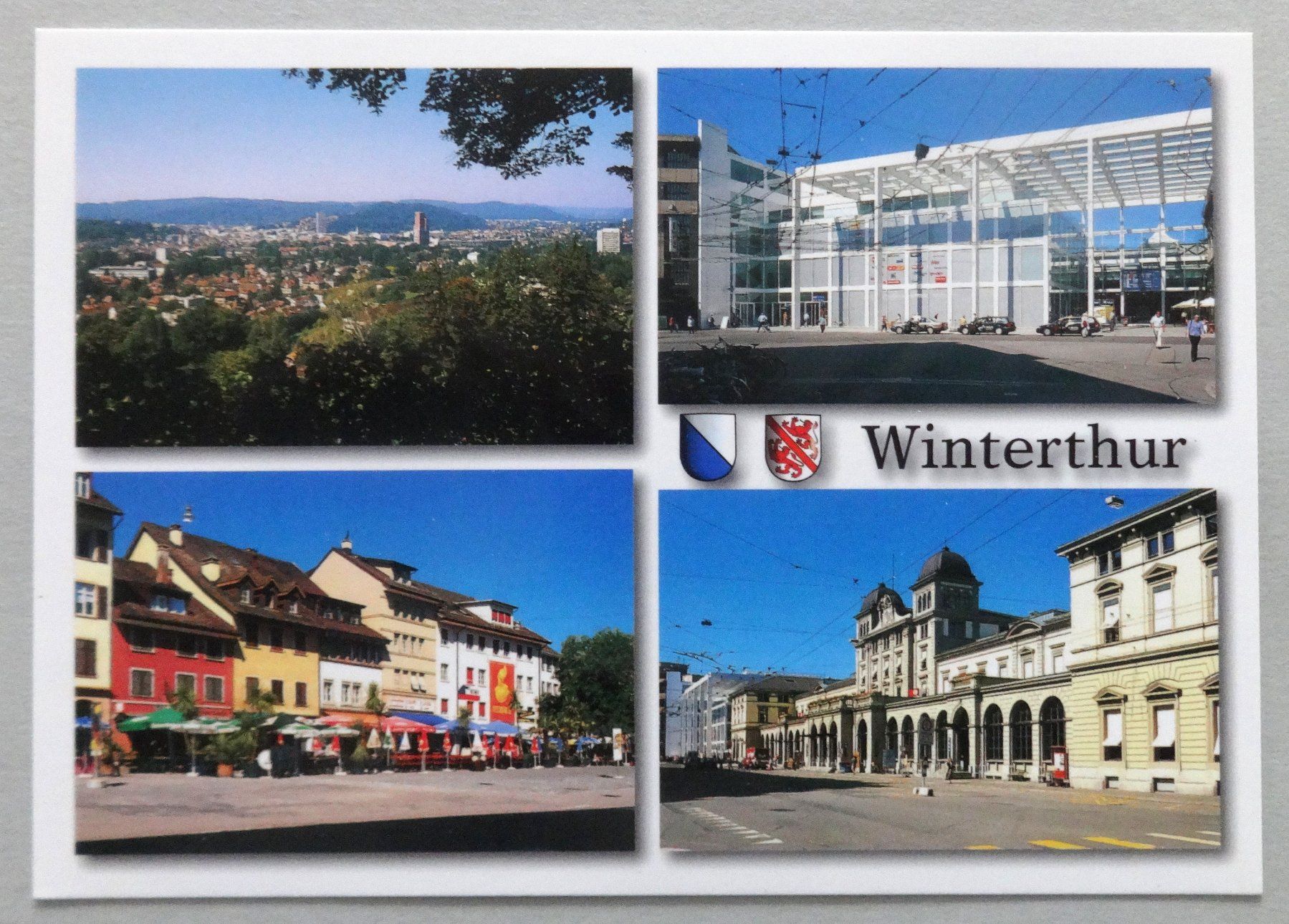 Ansichtskarten: Winterthur – Gebraucht aus Fétigny von Billy2miny
