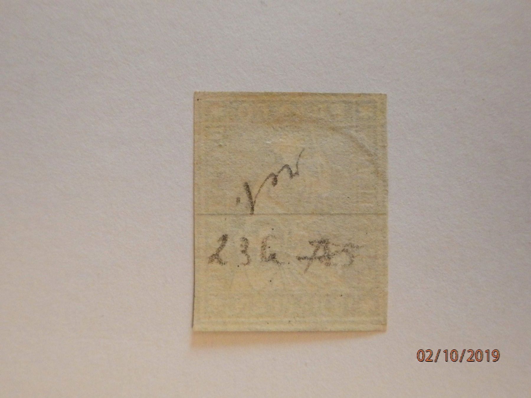 Alle Briefmarken: ZNr.23G, Strubeli, Kat. CHF 30.00 – Gebraucht aus Ueberstorf von dinbau 1