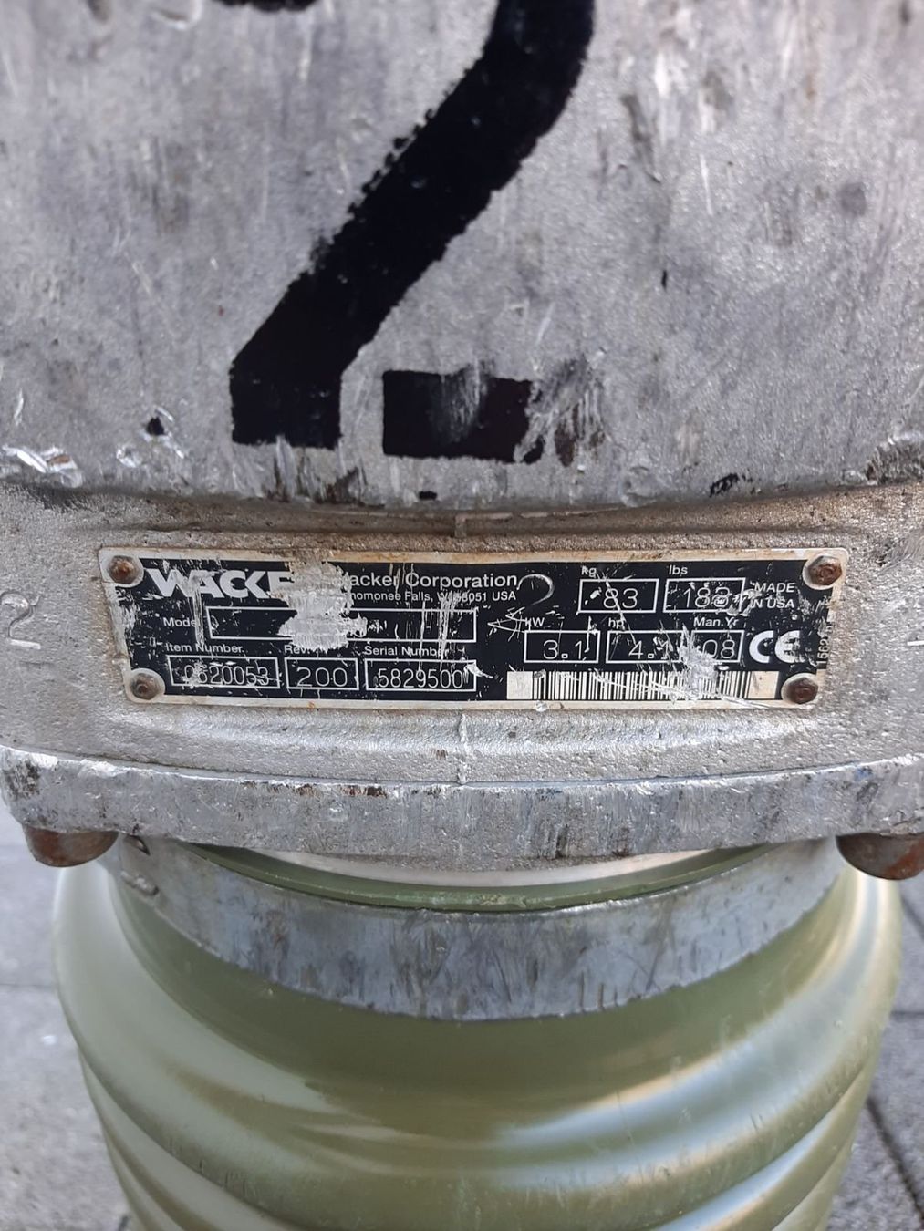 Wacker Neuson Tutte le macchine: Grabenstampfer Rammer Wacker Neuson – Difettoso da Rain venduto da Kleinmoto 5