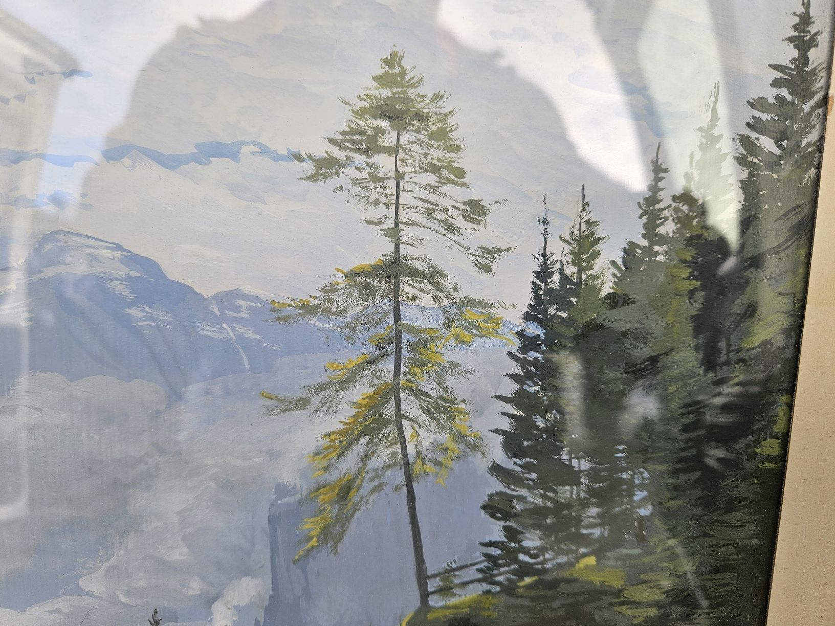 Gemälde: gemälde kandergrund 1947 garraux – Gebraucht aus Schwellbrunn von Jaguarpanter 6