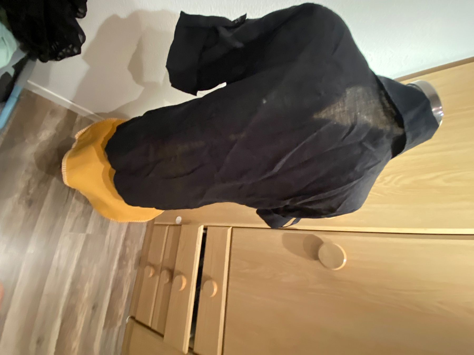 Blusen: SONIA - Leinen Bluse schwarz Grösse L – Gebraucht aus Allenwinden von oba_xb8y 2