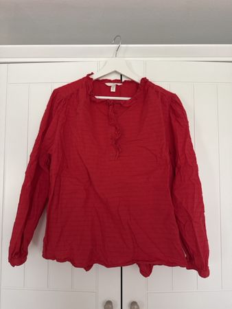 H&M Bluse rot Grösse M guter Zustand