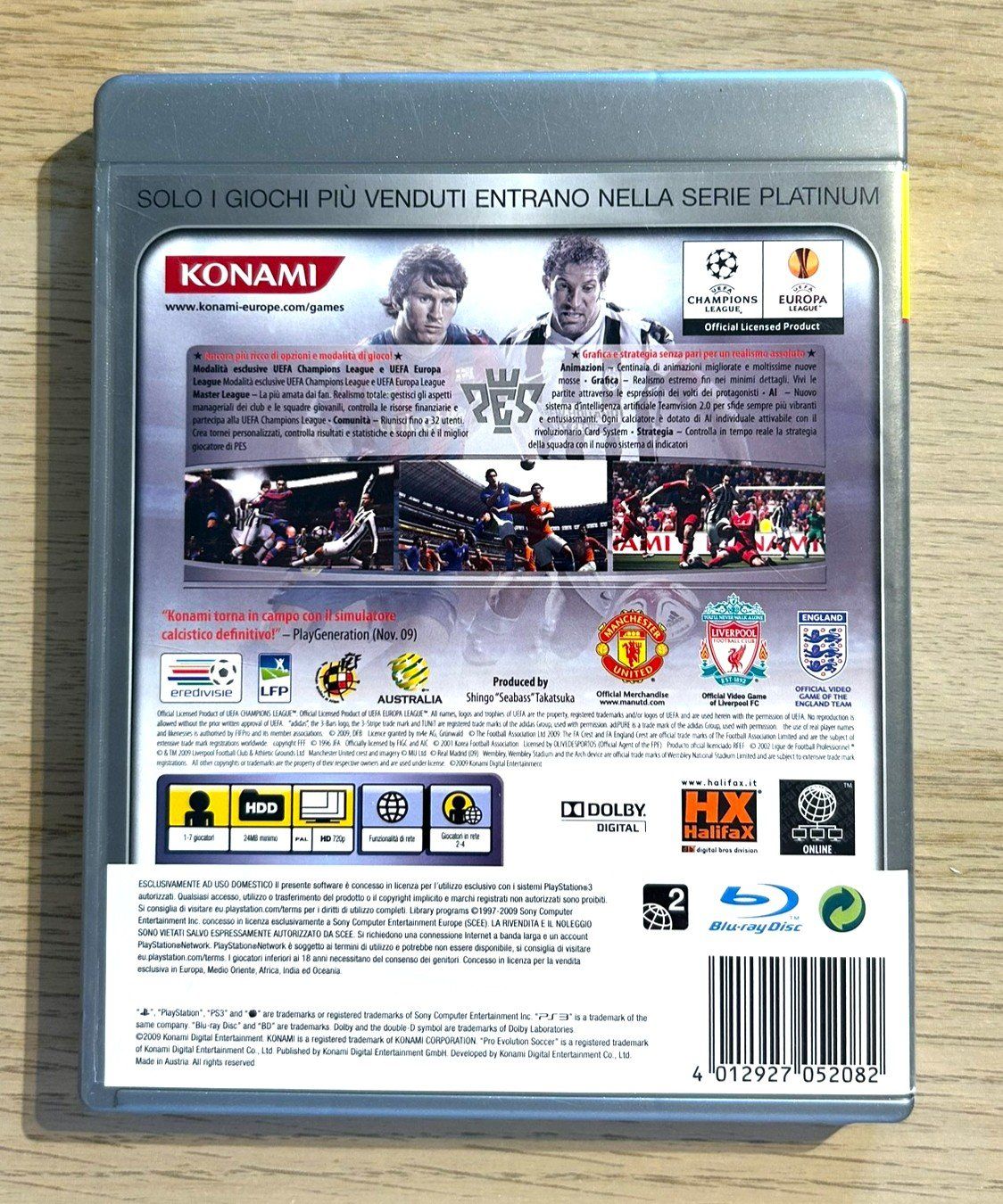 Sony Giochi: Pro Evolution Soccer 2010 PS3 – Usato da St. Gallen venduto da Alpine.Arcade 1