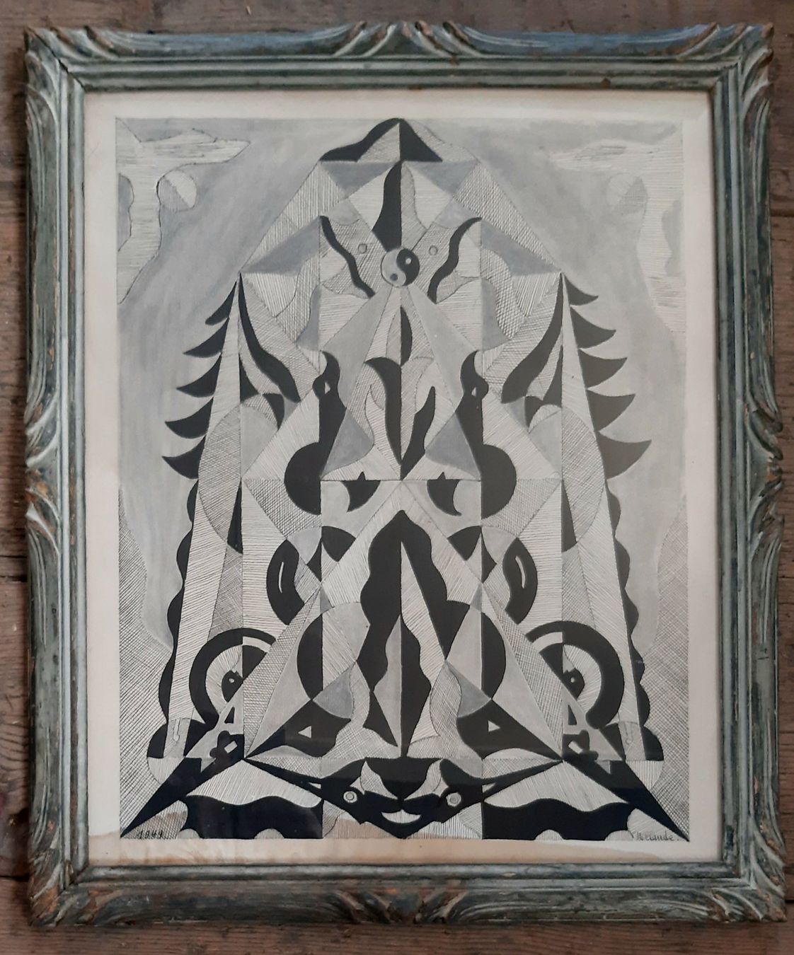 Dipinti: Gemälde M. Claude von 1949 – Difettoso da Arbon venduto da torso444