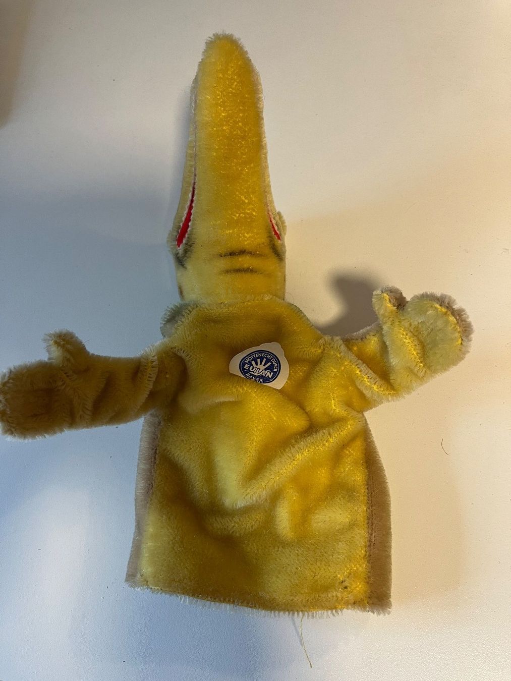 Steiff Giocattoli: Steiff Handpuppe Krokodil "Gaty" – Usato da Hagenbuch ZH venduto da Gasmen 5