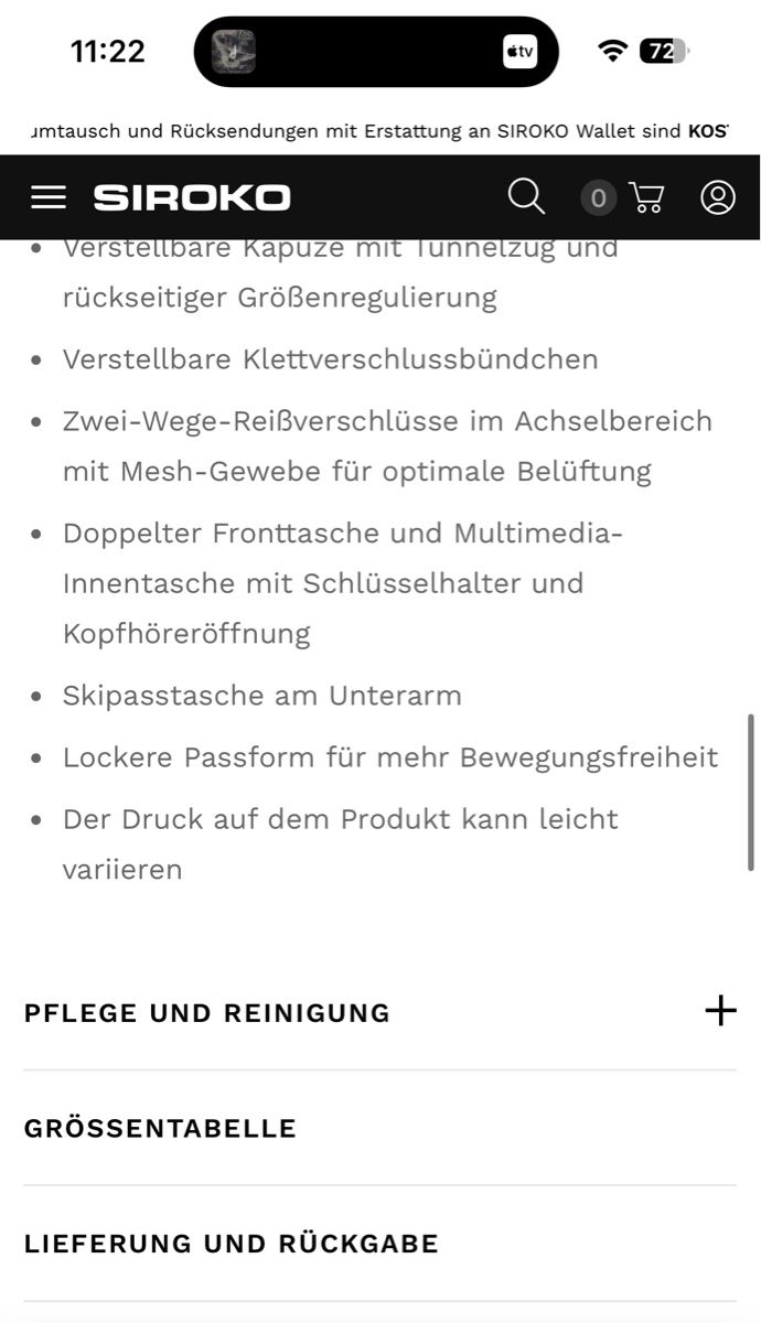 Jacken: Snowboardjacke von siroko NEU – Neu und originalverpackt aus Chur von Paemel 6