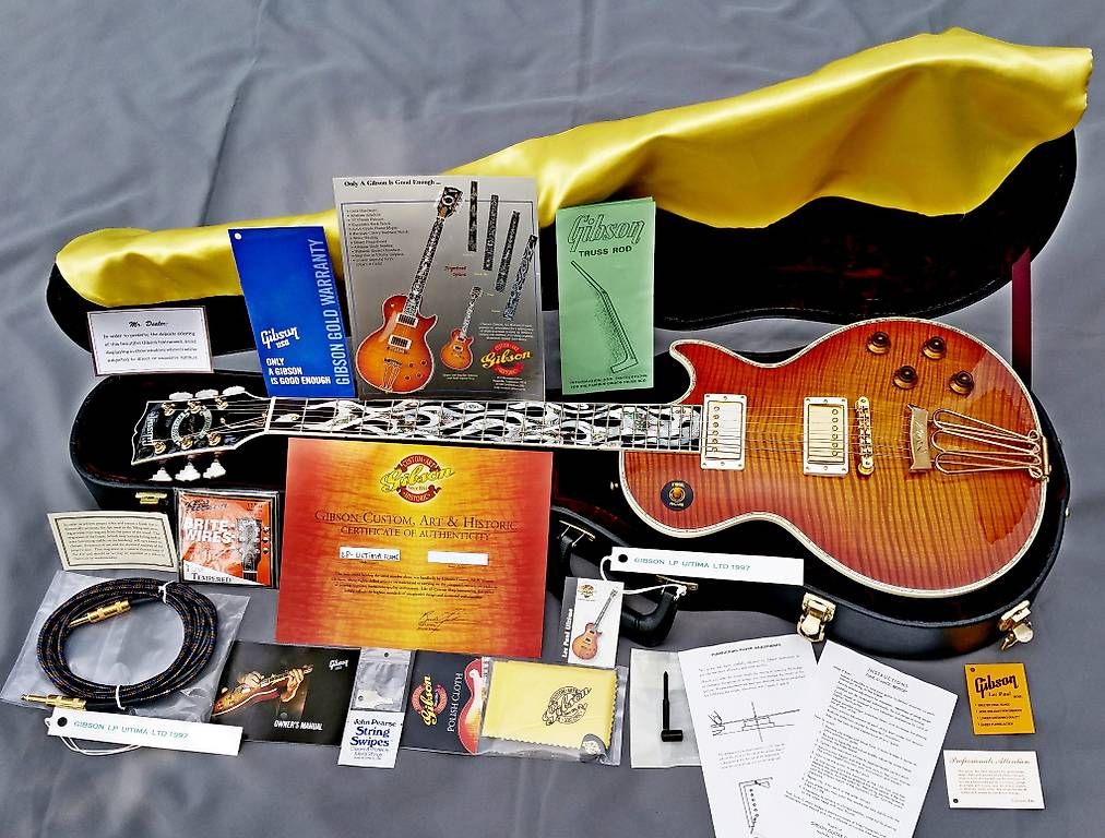 Gibson Strumenti musicali: Gibson LP Ultima Custom Shop 1997 – Usato da Basel venduto da x-hobby