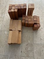 Massivholz Bauklötze Set (ca 78-teilig) ideal f Playmo etc
