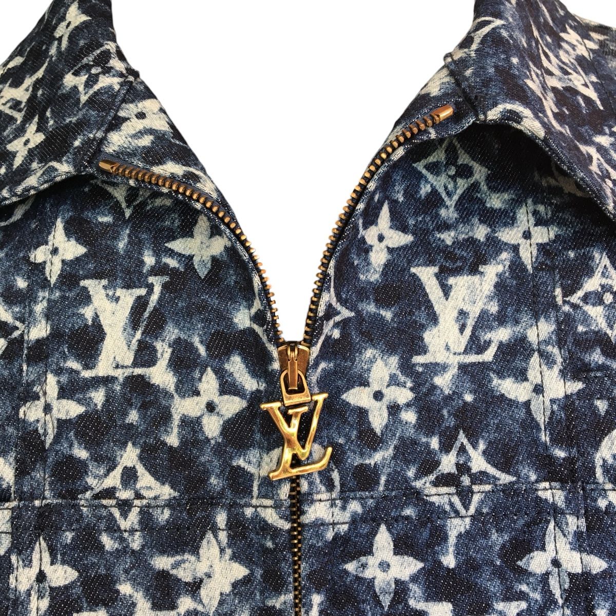 Louis Vuitton Jacken: Louis Vuitton blouson Monogram Denim Bleutée – Neu (gemäss Beschreibung) aus Geneve von chris2791 4