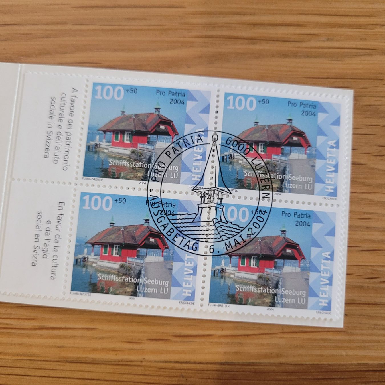 Tous les timbres: Markenheftchen Carnet De Timbre Pro Patria 2004 – D'occasion à Biel/Bienne par Destockweb 2