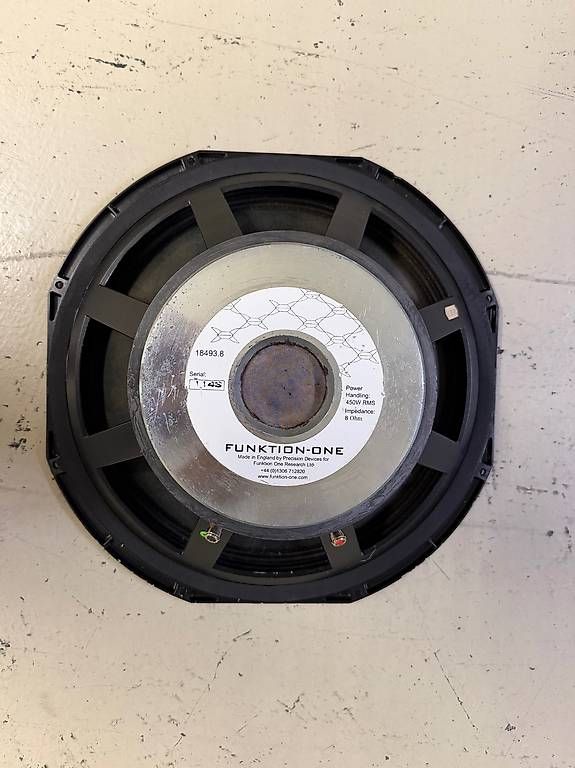 Casse acustiche: Funktion-One Original 18" Woofer  – Usato da Riazzino venduto da ste_p59z 1