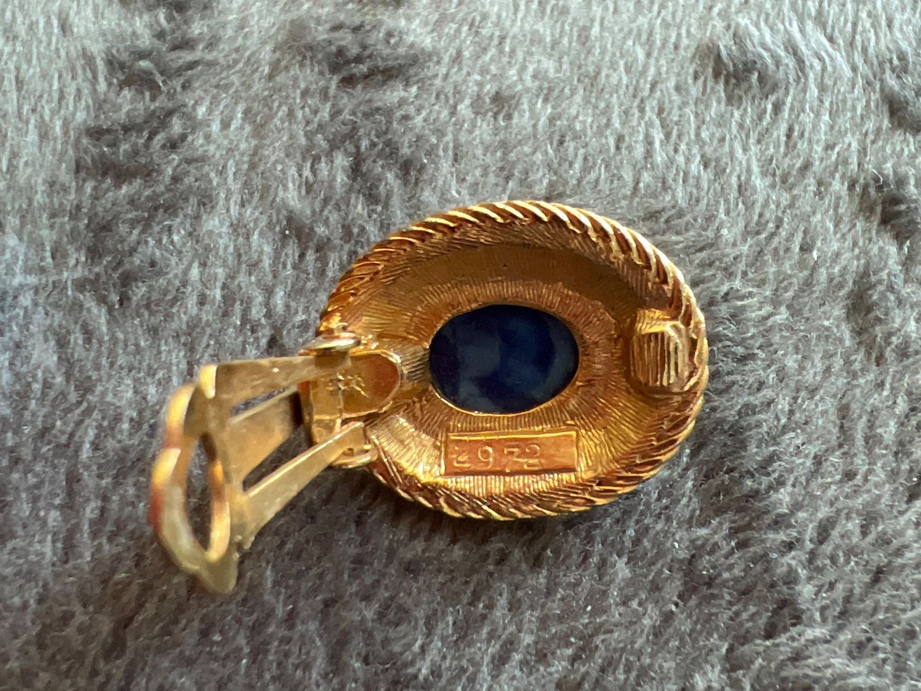 Orecchini pendenti & Orecchini a lobo: Vintage Ohrclips signiert – Usato da Uznach venduto da Ya_x7x6 3
