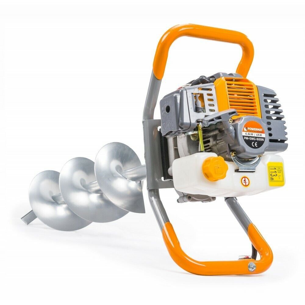 Appareils de traitement du sol: Powermat Benzin Erdbohrer Set – Neuf avec emballage d'origine à Bottighofen par zaap 1