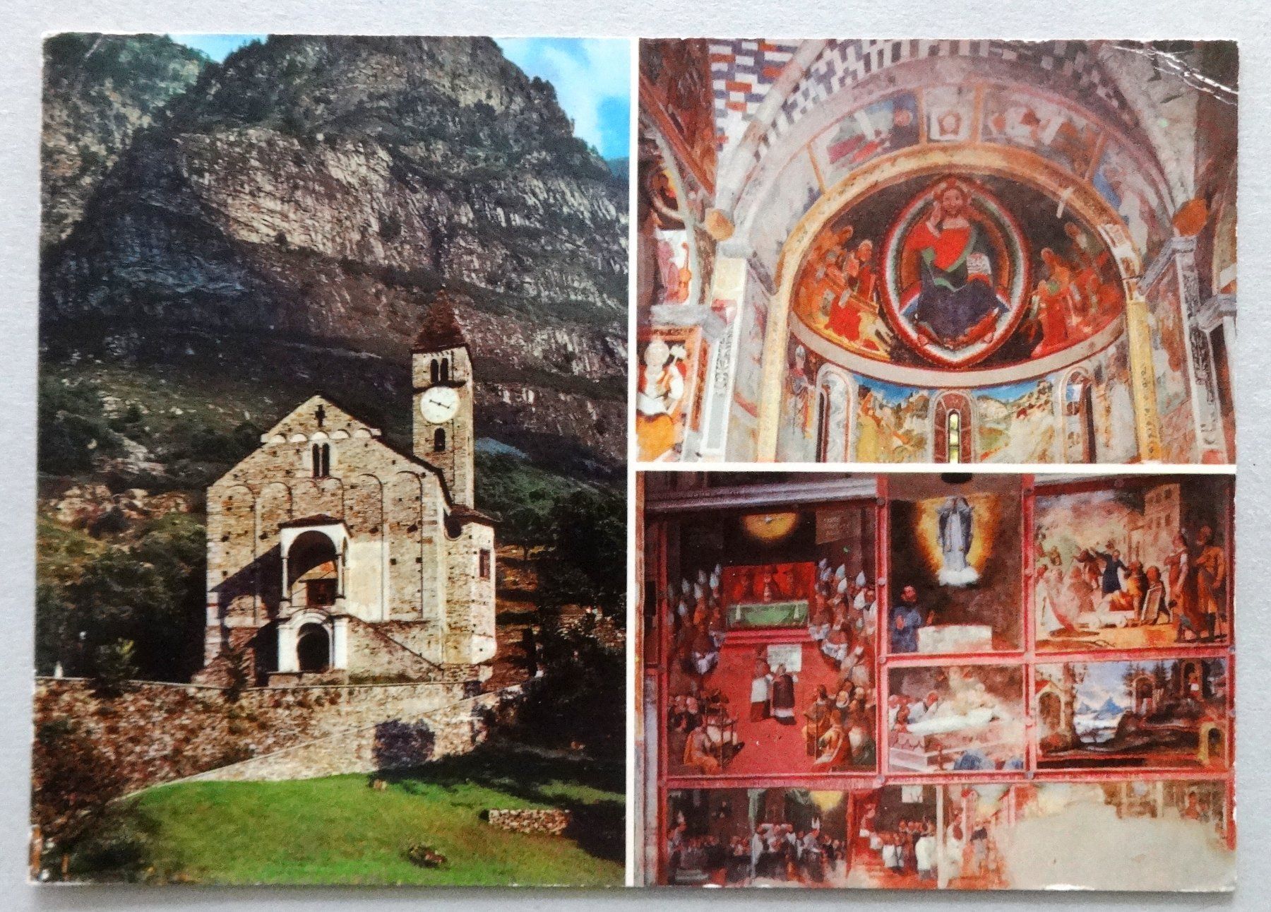 Ansichtskarten: Chiesa dei SS. Ap. Pietro e Paulo, Biasca – Defekt aus Fétigny von Billy2miny
