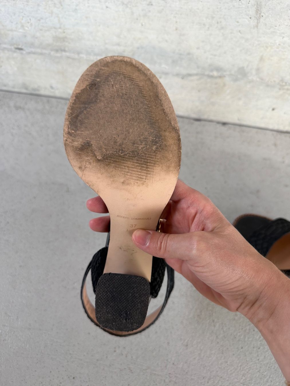 Damenschuhe: Adolfo Dominguez Sandalen mit Absatz – Gebraucht aus St-George von alaixee 5