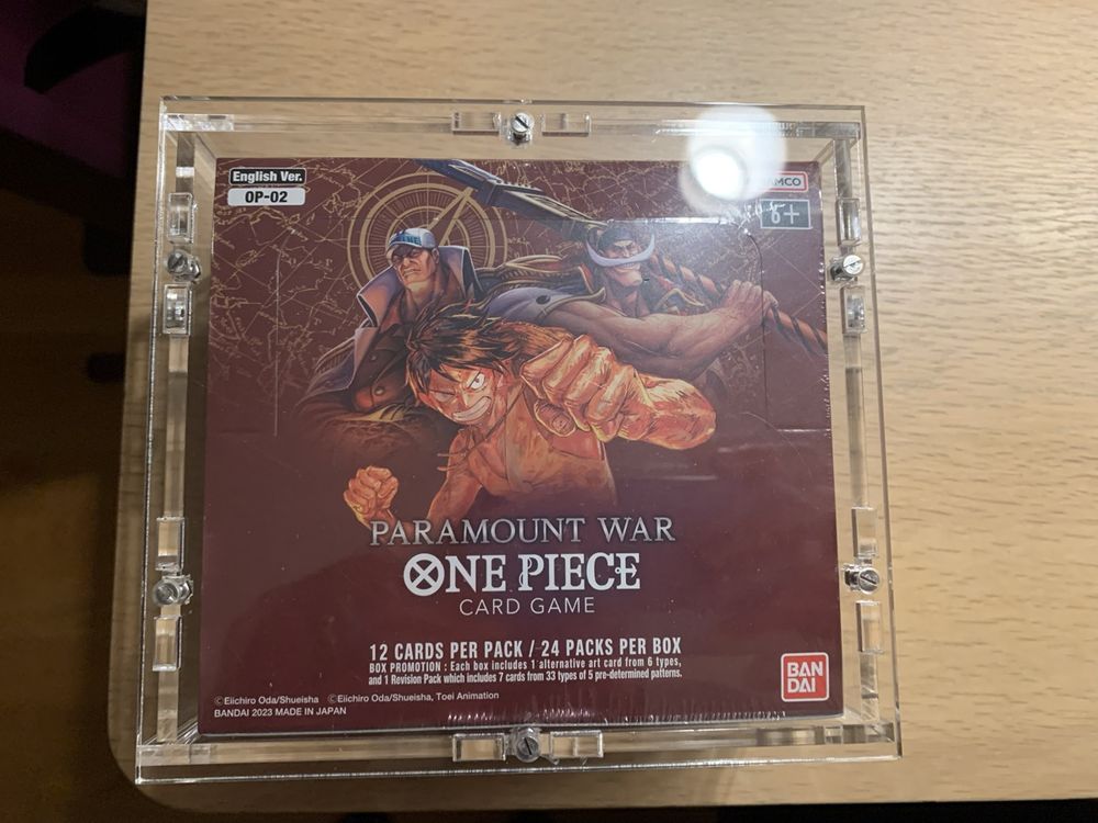 One Piece Paramount War OP 02 Sealed English inkl. Case (Neu und ...