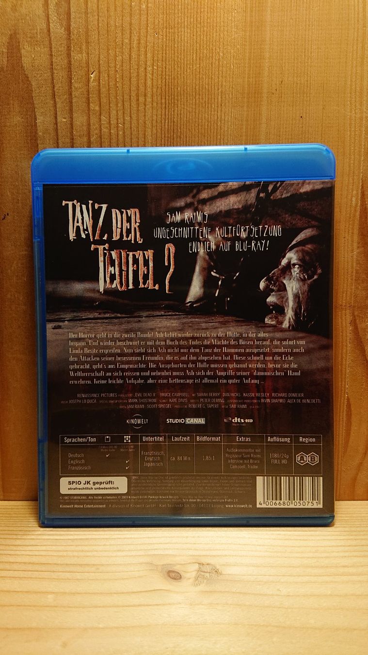 Tutti i DVDs: TANZ DER TEUFEL 2 auf Blu-Ray mit – Usato da Wilderswil venduto da Exebub 1