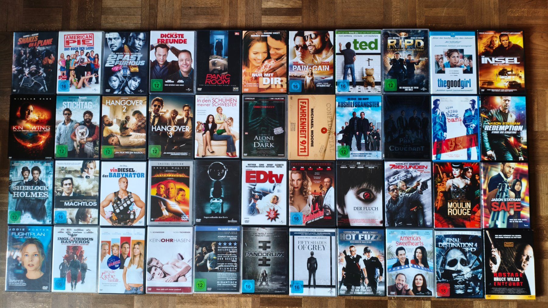 Tutti i DVDs: 44 verschiedene DVDs (Versand möglich) – Usato da Schaffhausen venduto da philscardstore